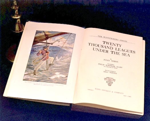 Twenty Thousand Leagues Under the Sea - Rand McNally 1922 Windermere Series Edition